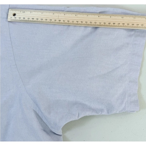 Ralph Lauren “Big Shirt” Men’s Sz XL Light Blue Short Sleeve Pocket Button Down - Picture 6 of 8